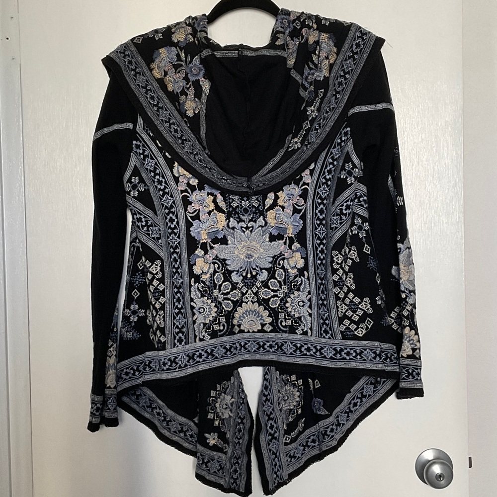 Johnny Was Klios Short Hoodie XS - Picture 4 of 7